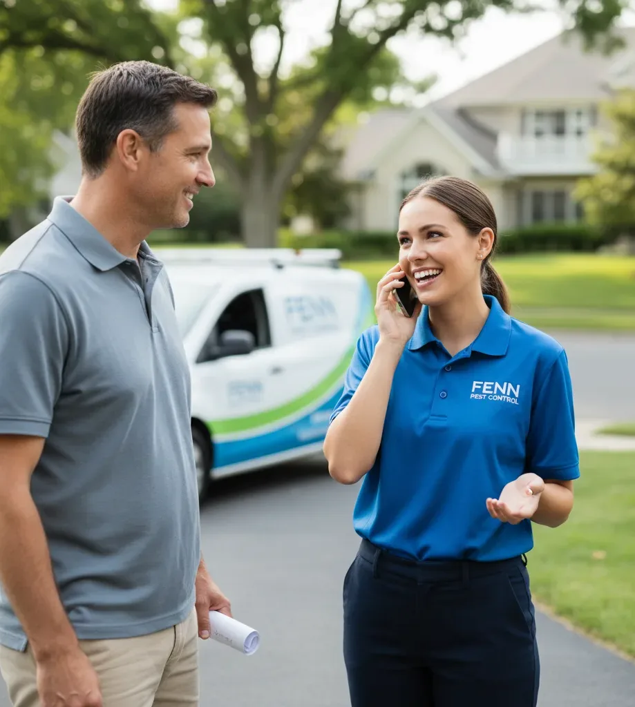 Fenn Pest Control customer support in Naselle
